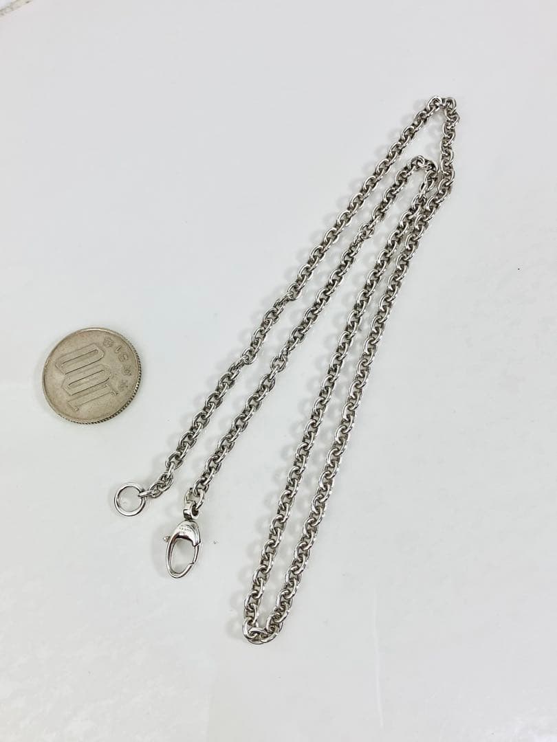 超美品】GUCCI オーバルチェーン ネックレス 男女兼用 SV925 - メルカリ