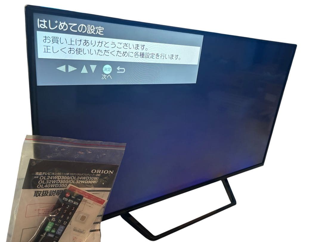 ORION 40型 液晶テレビ OL40WD300 2023年製 楽天市場】ORION OL40WD300 40V型 フルハイビジョン液晶テレビ 地デジ