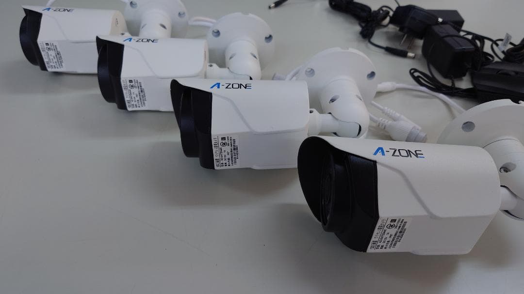 A-ZONE Wireless P2P NVR 防犯カメラ4台セット - メルカリ