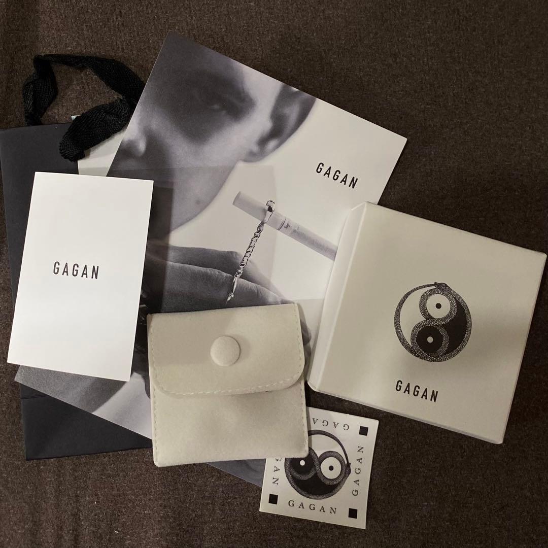 GAGAN jwdiye single シルバーネックレス 44cm - メルカリ