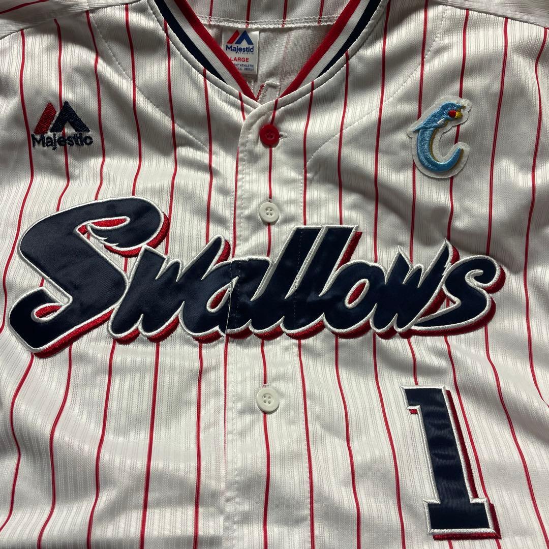 山田哲人 ハイクオリティユニホーム Lサイズ ヤクルト スワローズ