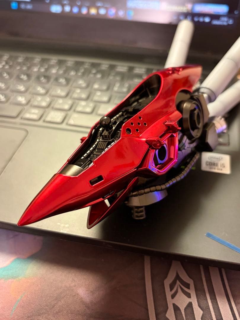 HG 1/144ナイチンゲール クリアカラー　メッキ塗装