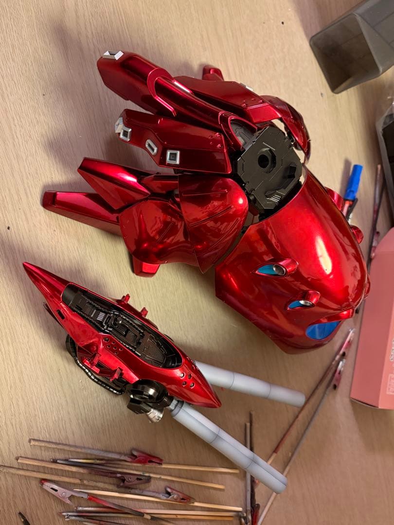 HG 1/144ナイチンゲール クリアカラー　メッキ塗装