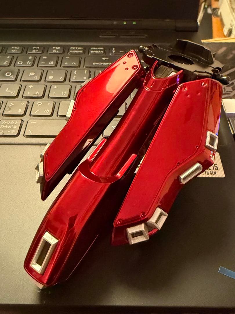 HG 1/144ナイチンゲール クリアカラー　メッキ塗装