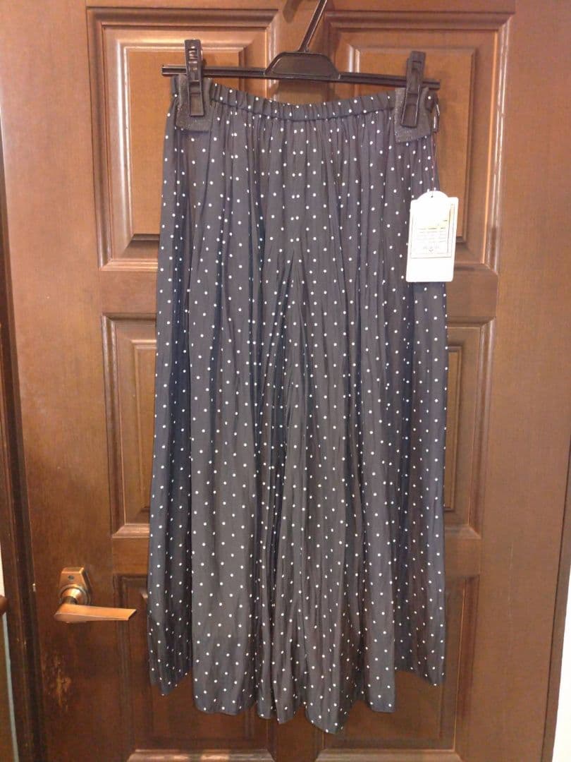 ビアズリー　シフォンギャザーパンツ　０サイズ　新品 BEARDSLEY（ビアズリー） パンツ シワシフォンギャザーパンツ