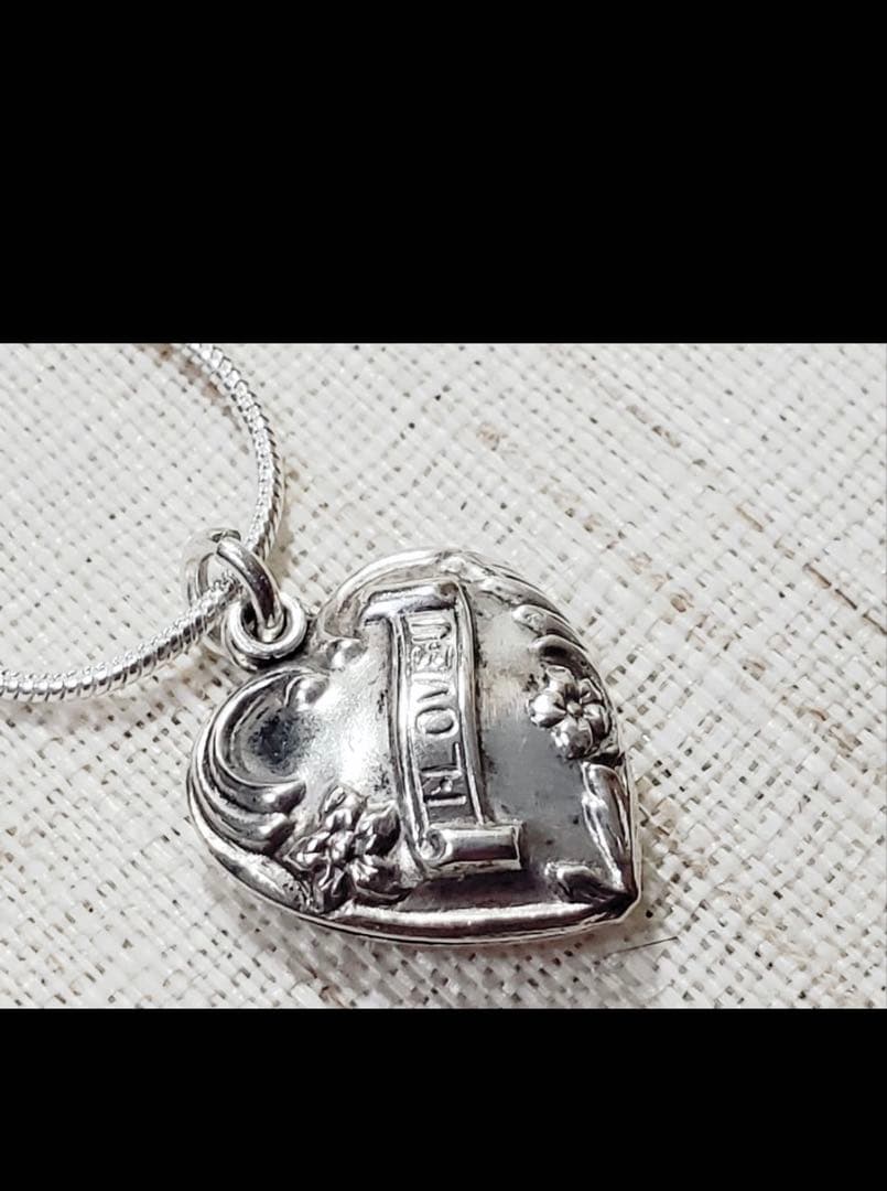 スウィートハートジュエリー　-1940年代　ヴィンテージネックレス　Iove u