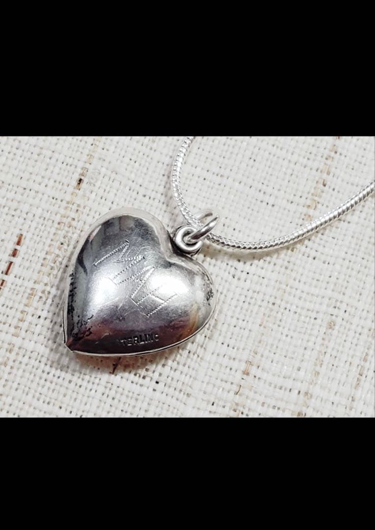 スウィートハートジュエリー　-1940年代　ヴィンテージネックレス　Iove u