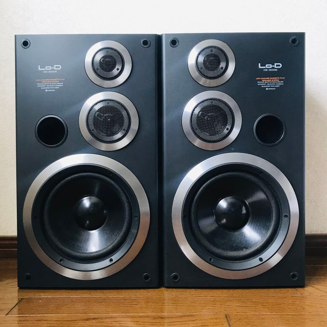 HITACHI 日立 スピーカー Lo-D ローディ HS-3000M - メルカリ