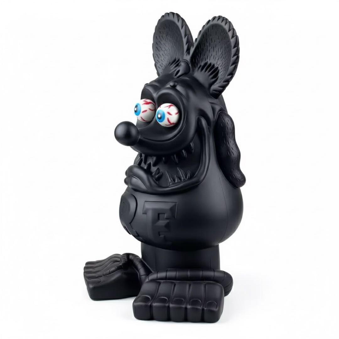 ラットフィンク　特大　33 センチ　フィギュア　黒　紫　ブラック