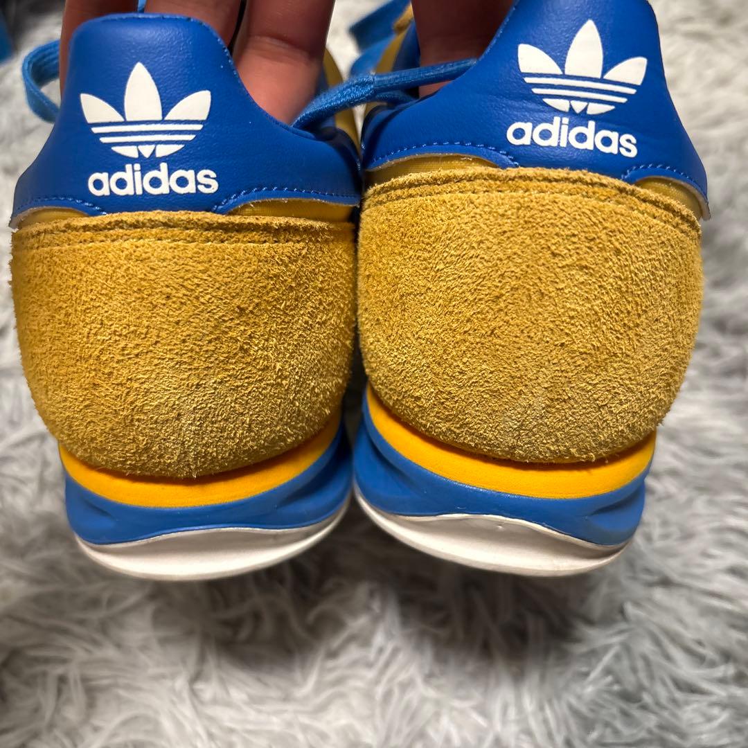 アディダス SL 72 IE6526 イエロー×ブルー 着用一度 adidas - メルカリ