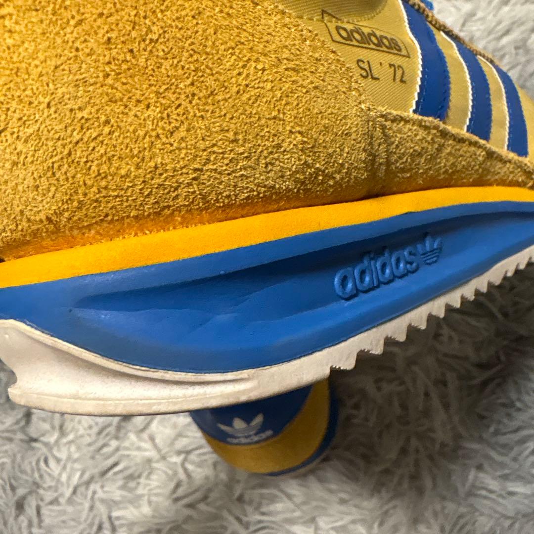 アディダス SL 72 IE6526 イエロー×ブルー 着用一度 adidas - メルカリ