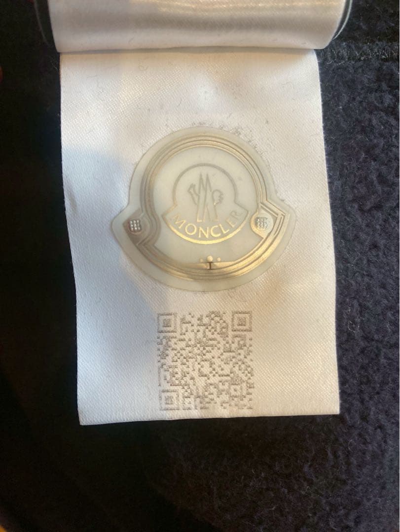 【希少・XL】MONCLER \"MAGLIA\" パーカー ネイビー 正規品