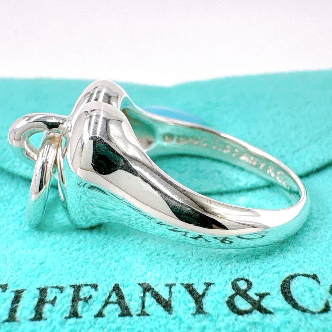 極美品 オールドティファニー ドアノッカー リング 15号 シルバー925