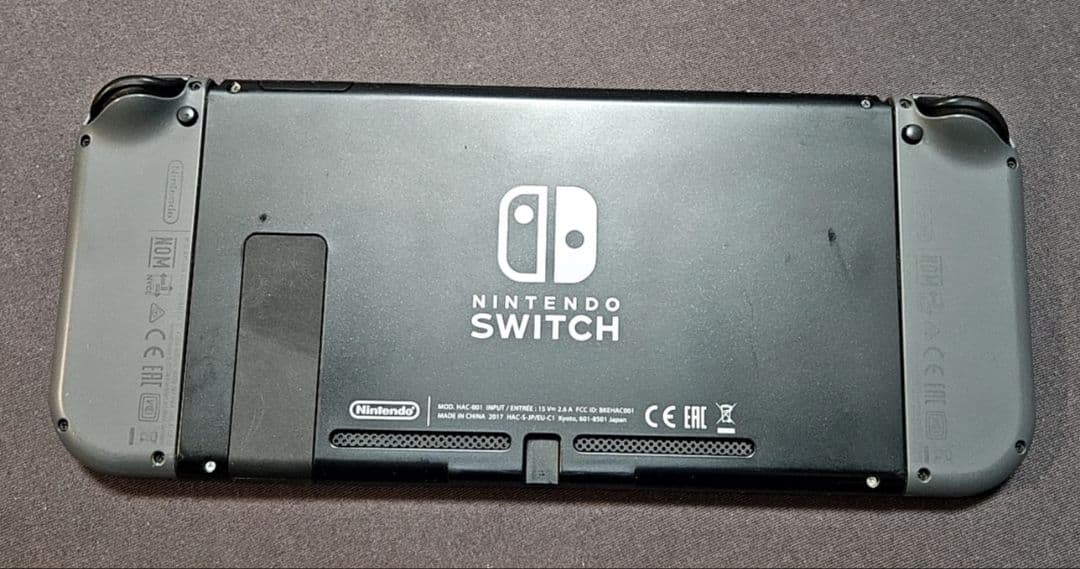 Nintendo Switch 本体 グレー スイッチケース付き - メルカリ