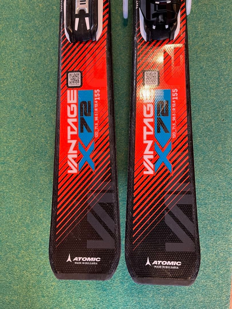 ATOMIC VANTAGE X72 スキー 板 ビンディング付き 155cm - メルカリ