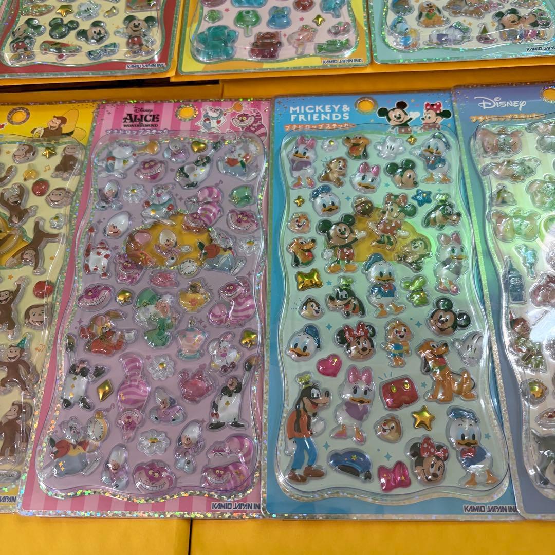 【正規品】プチドロップステッカー　ディズニー　9種セット