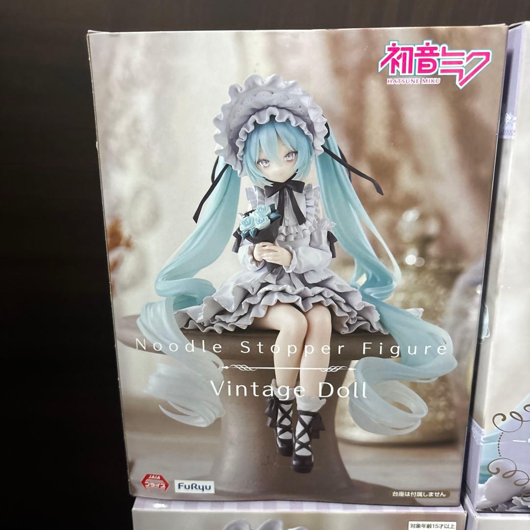 初音ミク　ぬーどるストッパーフィギュア　ヴィンテージドール　４体セット