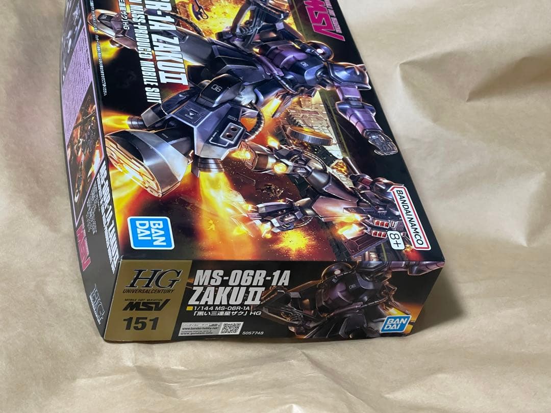 新品未開封】 HGUC MS-06R-1A 黒い三連星ザク II - メルカリ