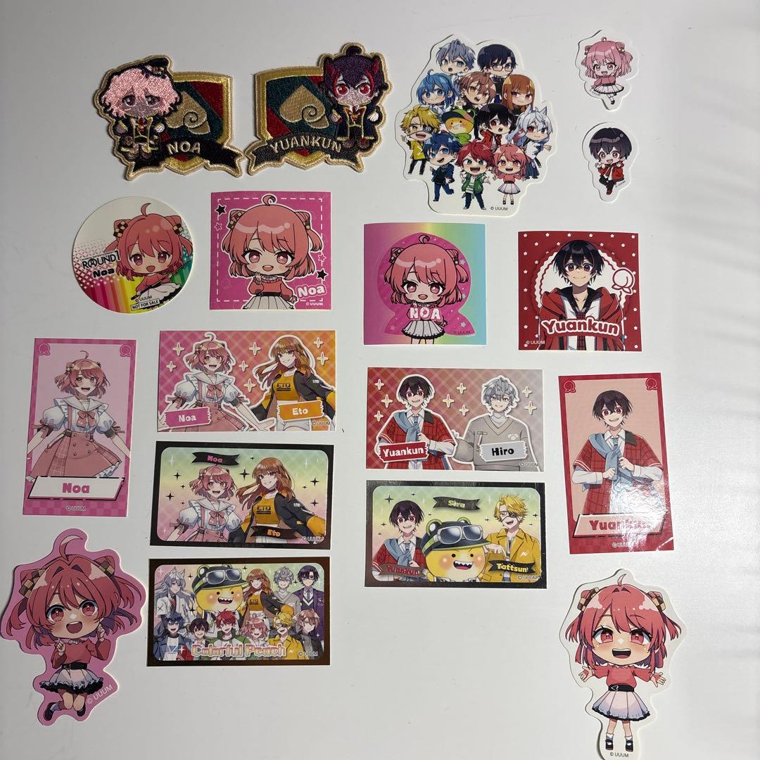 カラフルピーチ　のあ　ゆあん　グッズ　まとめ売り！