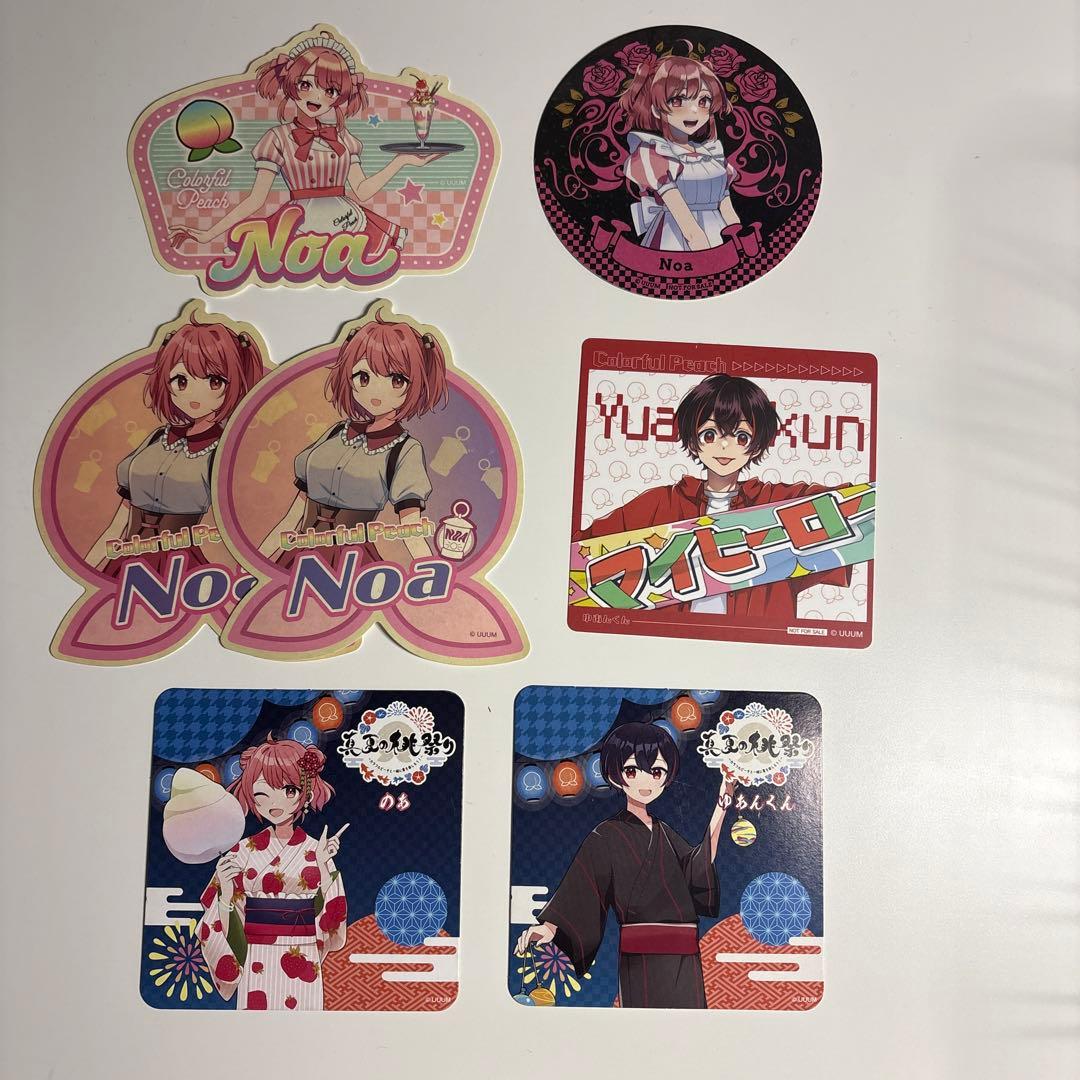 カラフルピーチ　のあ　ゆあん　グッズ　まとめ売り！