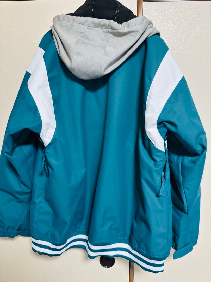FNS49 フード付きジャケット L ティール - メルカリ