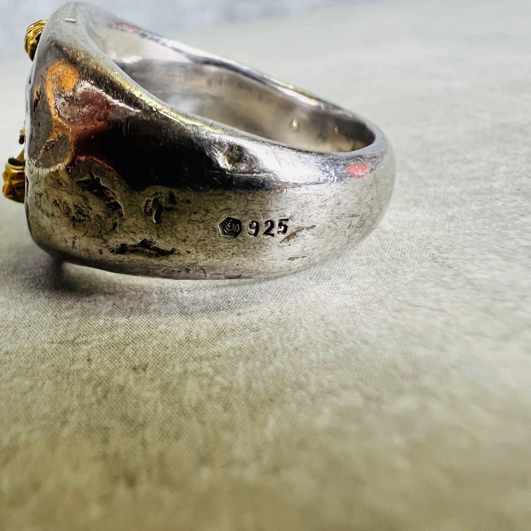 カレライカレラ パンサー 18号 ユニセックス SV925 K18 リング - メルカリ