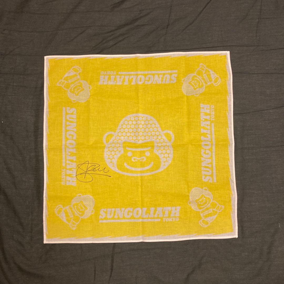 チェスリン・コルビ 選手 直筆サイン入り 東京サンゴリアス バンダナ