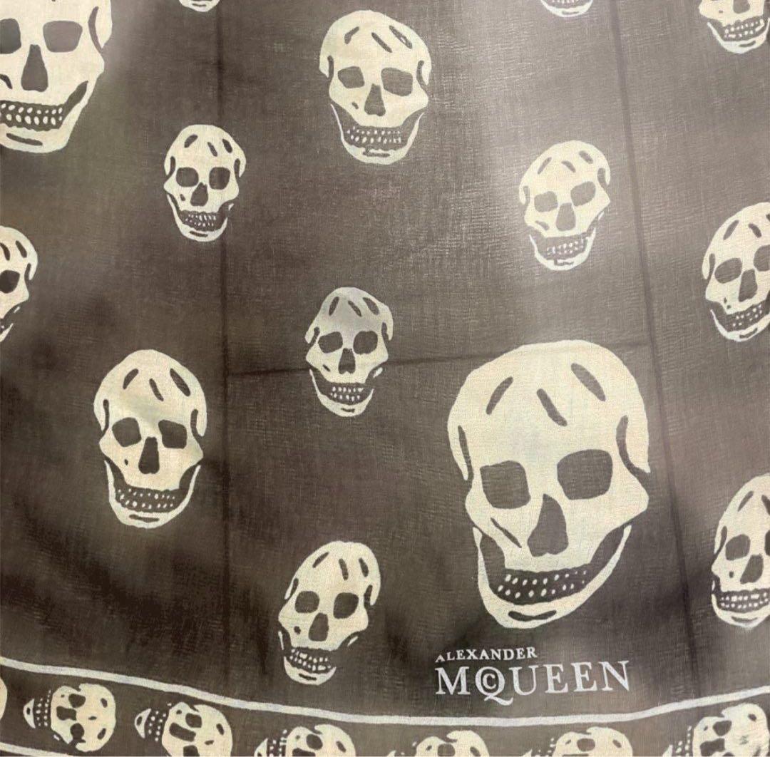 Alexander McQueen スカルバンダナ - メルカリ