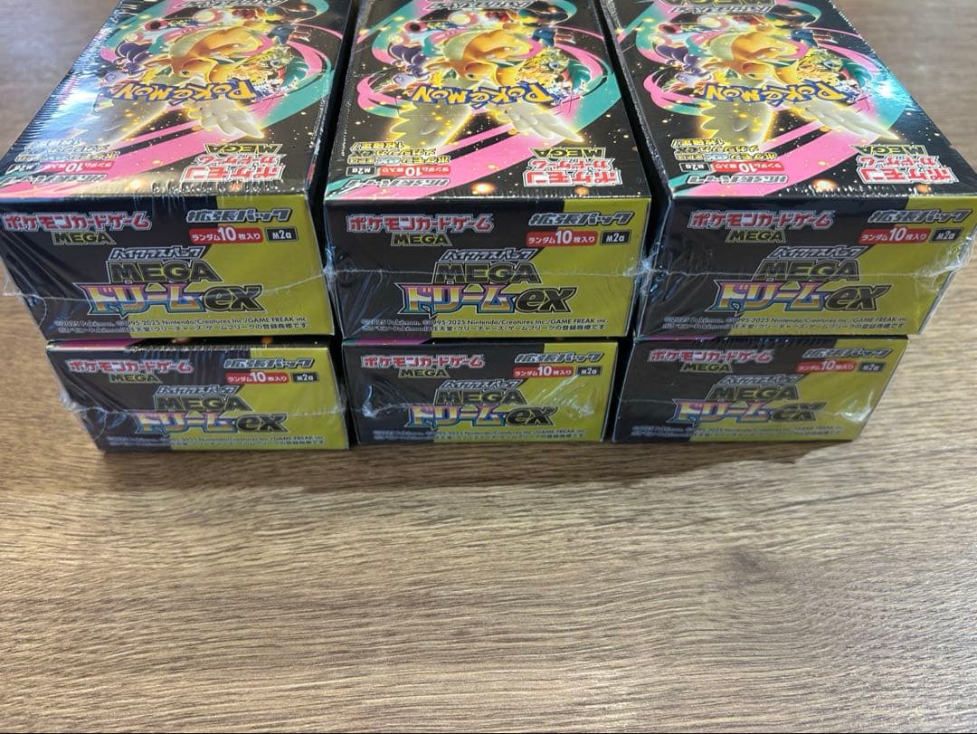 【新品未開封】メガドリームex 6BOX まとめ