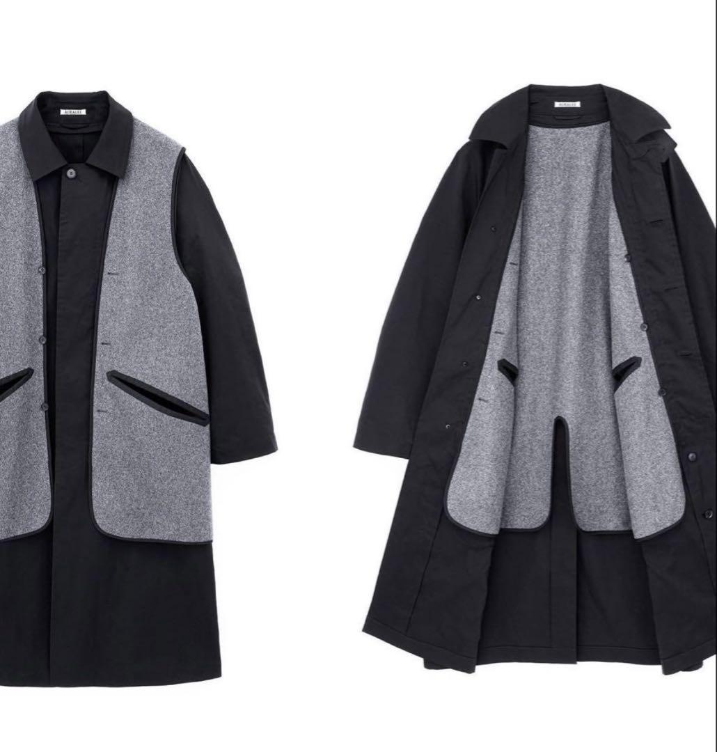 AURALEE×スタイリスト私物 LONG LINER COAT コートサイズ4