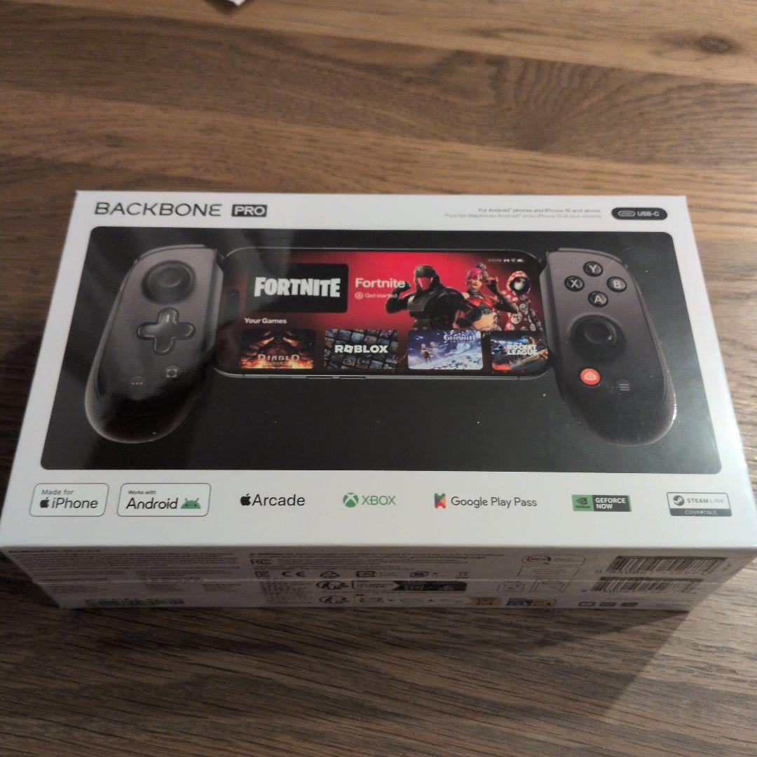 新品未開封BACKBONE PRO コントローラー 04-09-25_Niji_Back_Light-