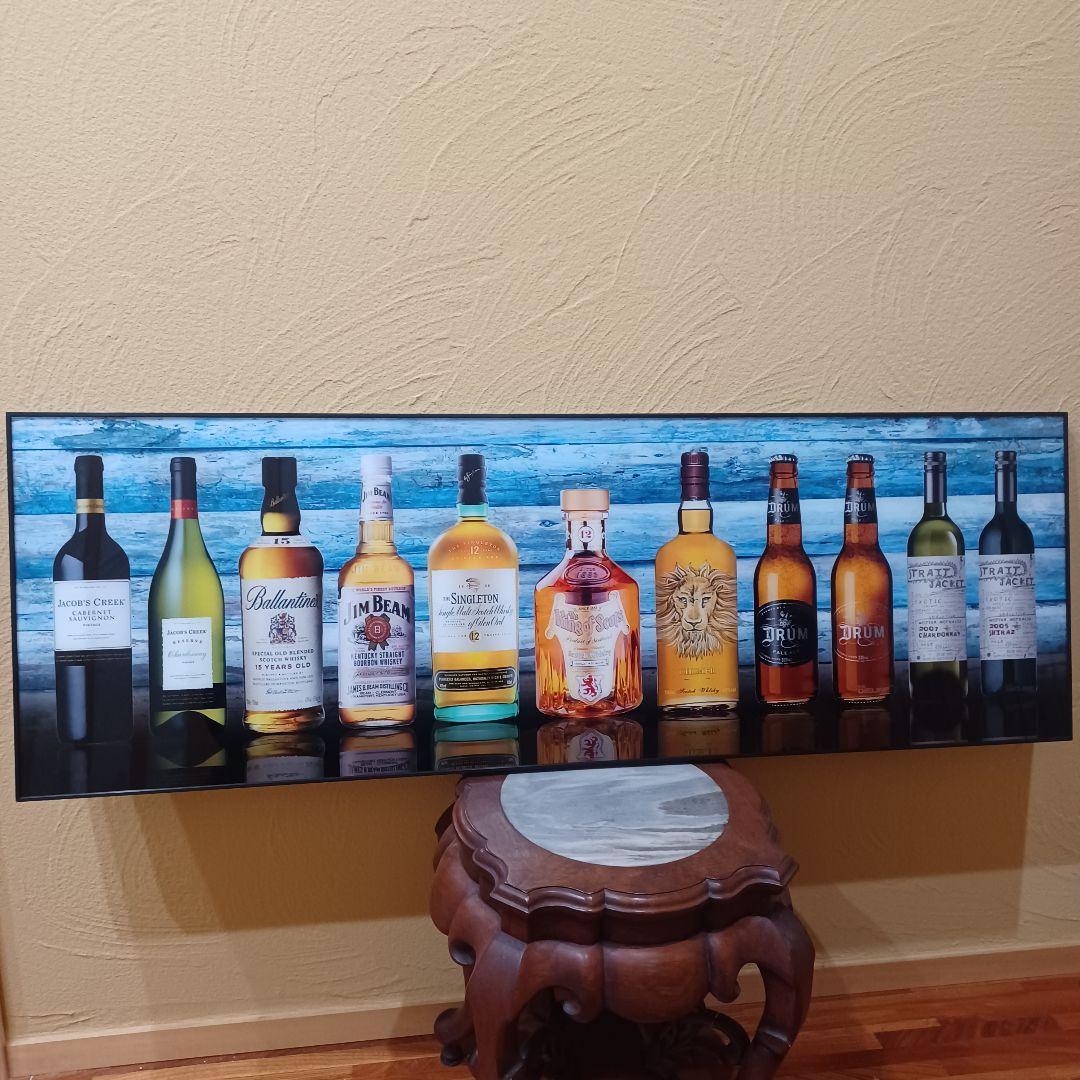 【新品】ウイスキー ブランデー ワイン強化ガラス 壁掛けフレーム付き 2025 新酒ヴィンテージセット 「リバーウインズ ブラン＆ロゼ」 – 秋保