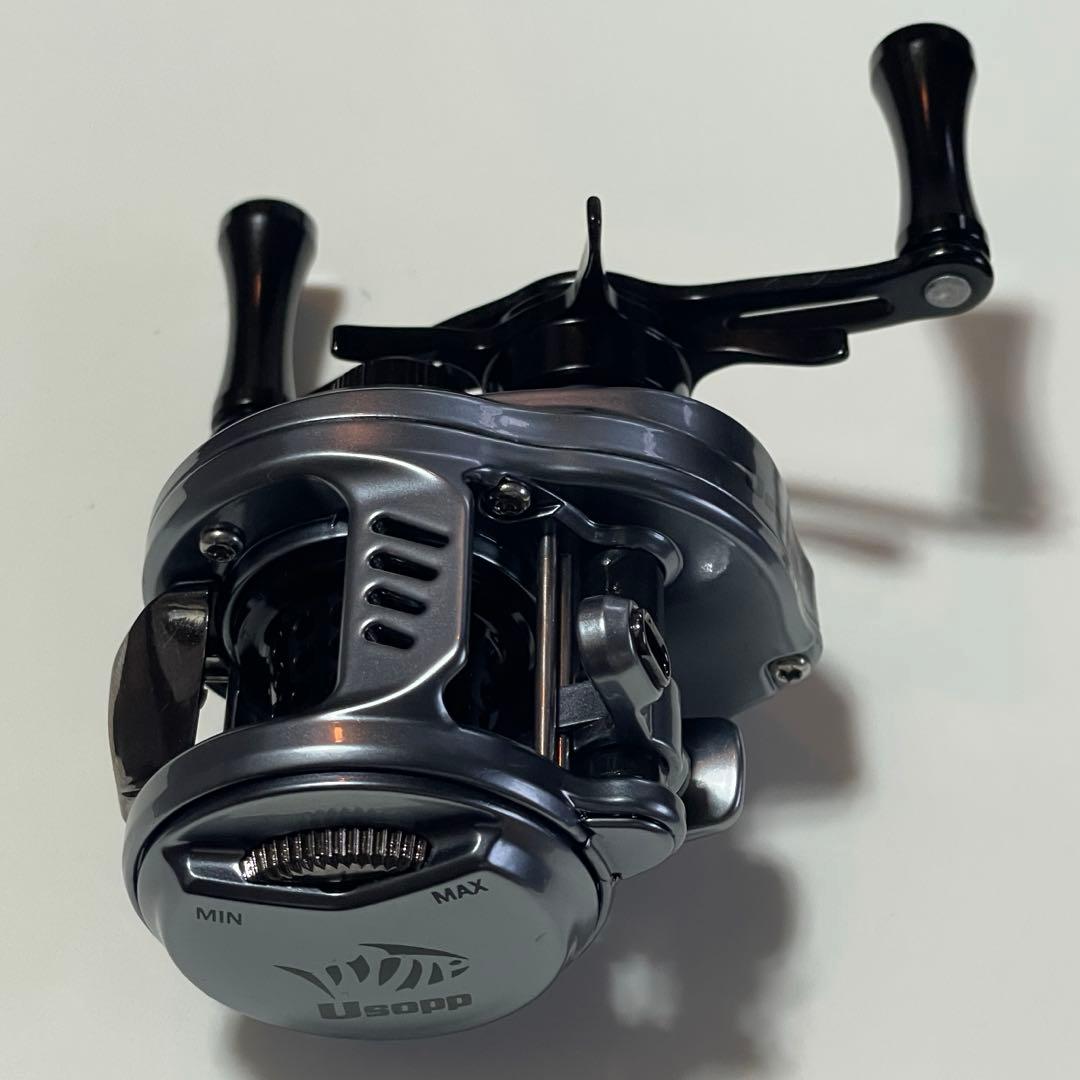 NEW】超軽量 ベイトフィネスリール 左ハンドル LEYDUN USOPP