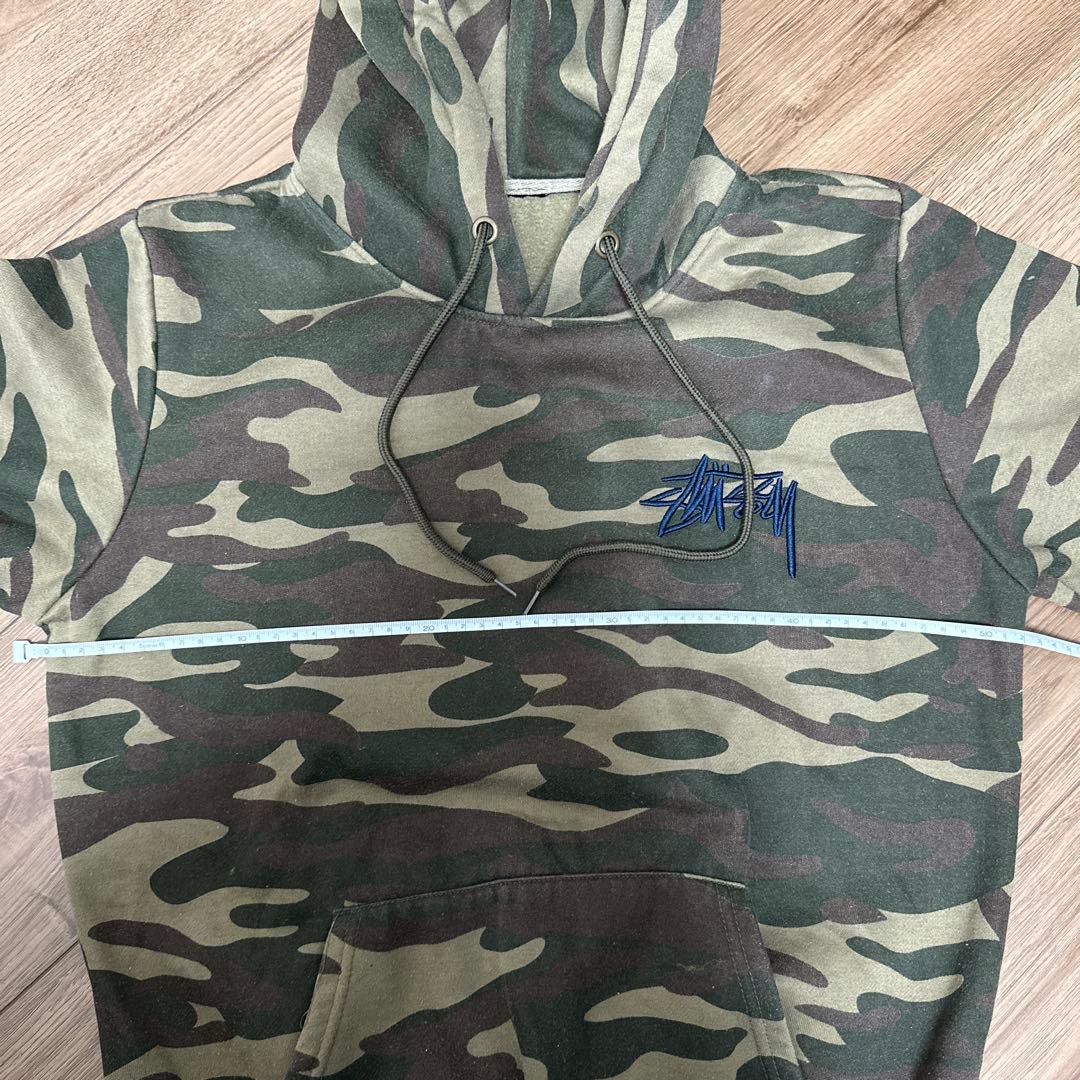 Stussy 迷彩柄 パーカー - メルカリ