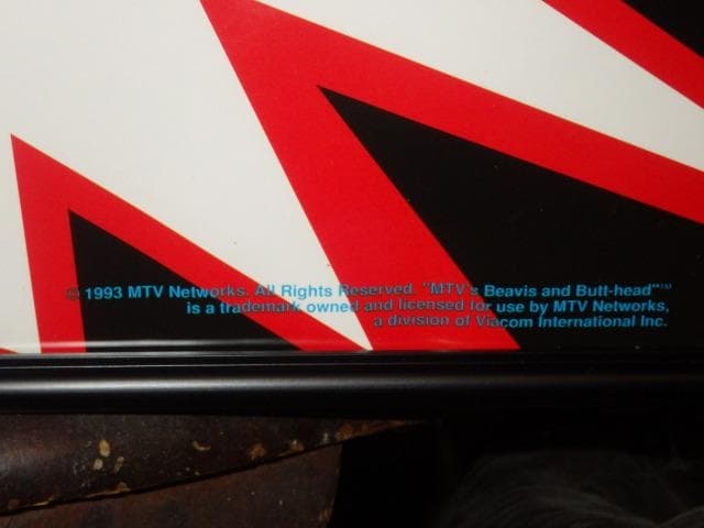 90'S☆ビーバス&バットヘッド☆ポスター☆24☆MTV☆ビンテージ☆USA