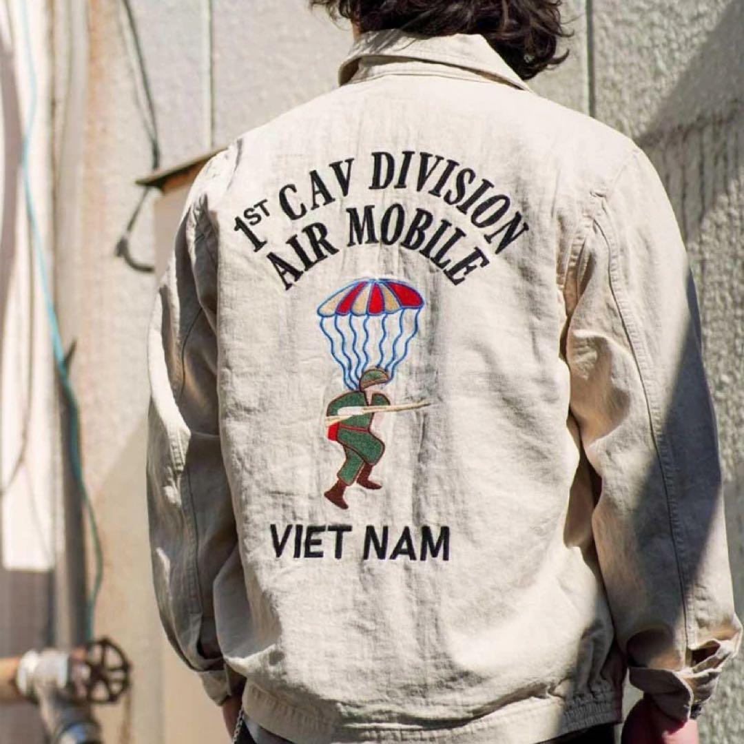 HOUSTON ヒューストン ベトジャンVIETNAM PARACHUTE