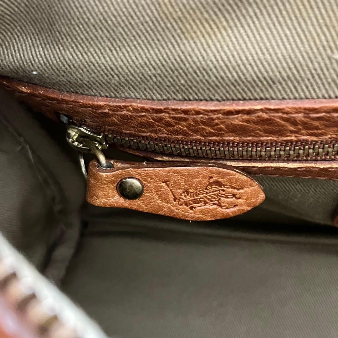 《美品人気早い者勝ち》ラルフローレンralph laurenミニボストンシボ革