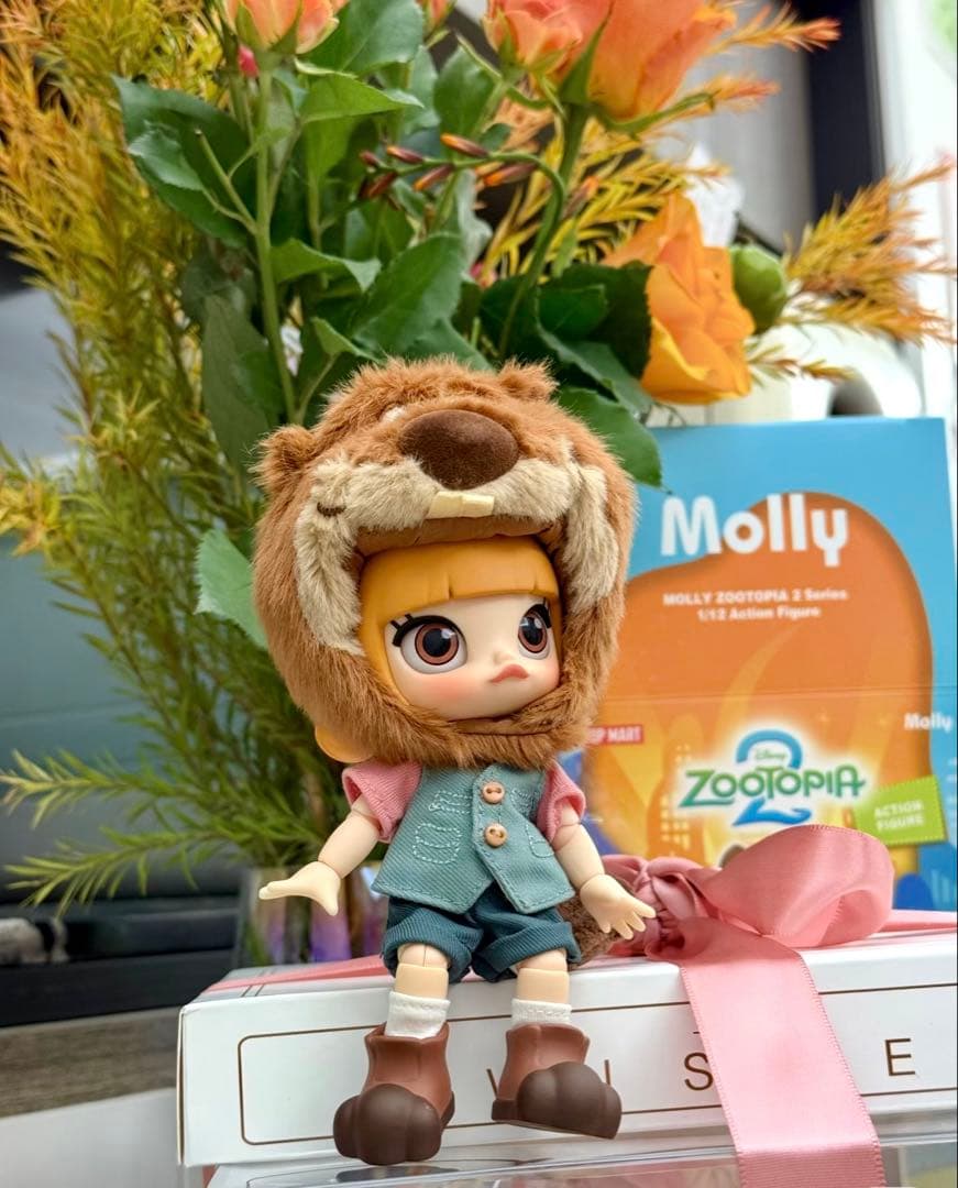 POPMART MOLLY ズートピア2アクションフィギュア シークレット - メルカリ