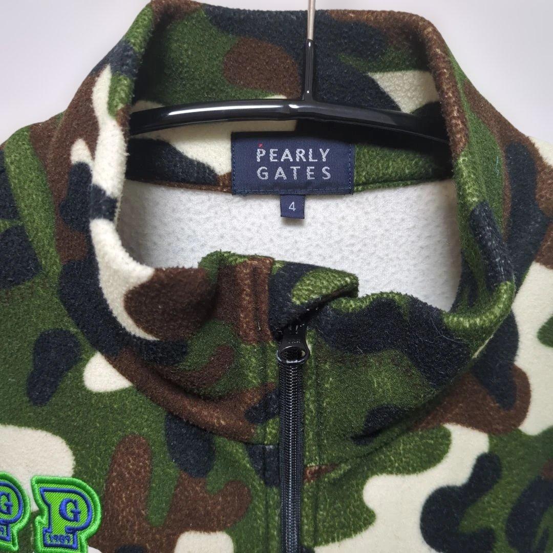 PEARLY GATES パーリーゲイツ カモフラ 迷彩柄 ジャケット フリース