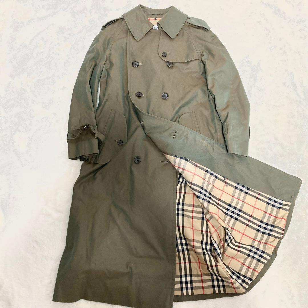 T*k様 バーバリー トレンチコート 玉虫色 ノバチェック ヴィンテージ