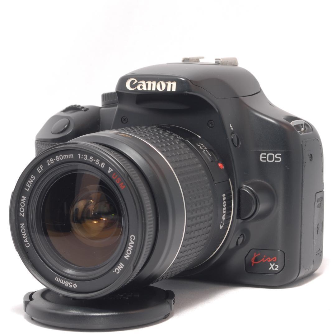 ⭐️初心者おすすめ⭐️Canon Kiss X2 キャノン デジタル一眼 - メルカリ