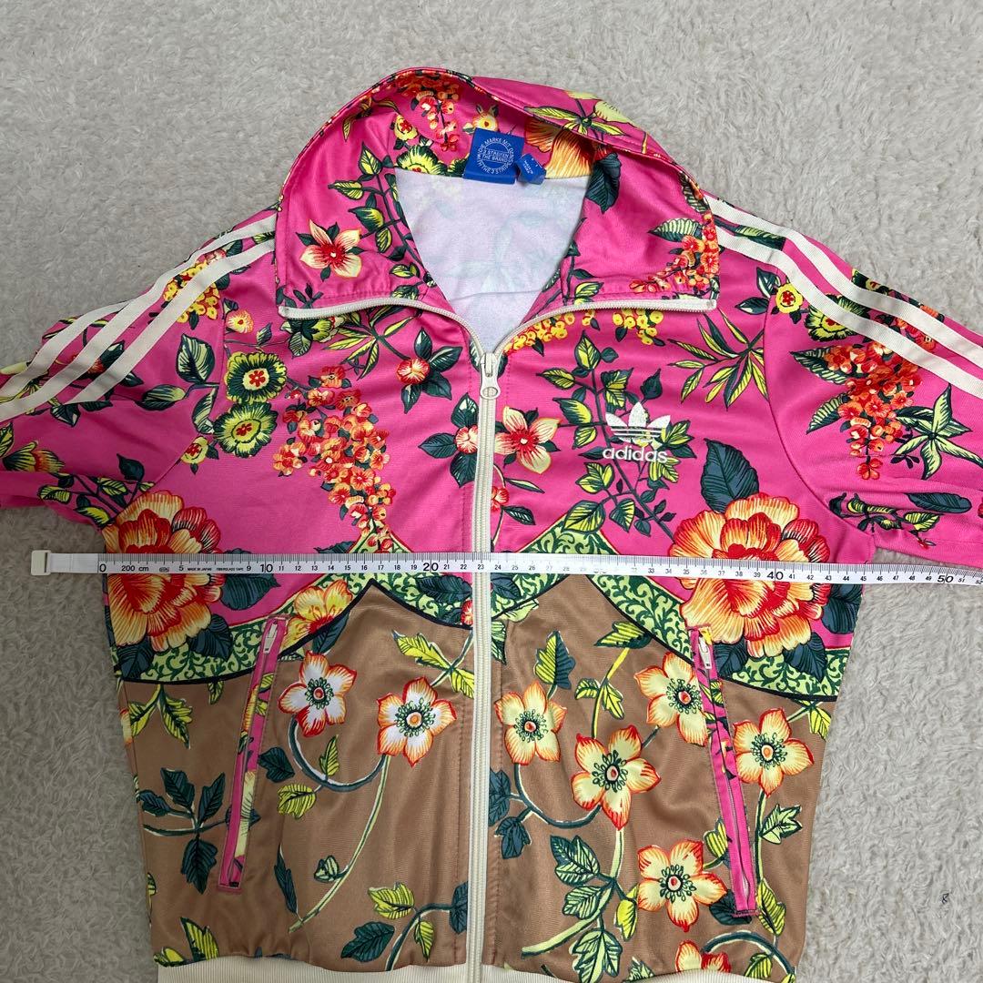 adidas アディダス 花柄ジャージ M ファーム farm - メルカリ