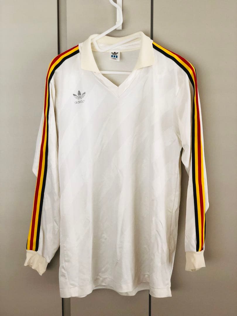ベルギー代表　86年　ワールドカップ ユニフォーム　アウェイ　長袖 adidas ベルギー代表 2022 ユニフォーム アウェイ 半袖