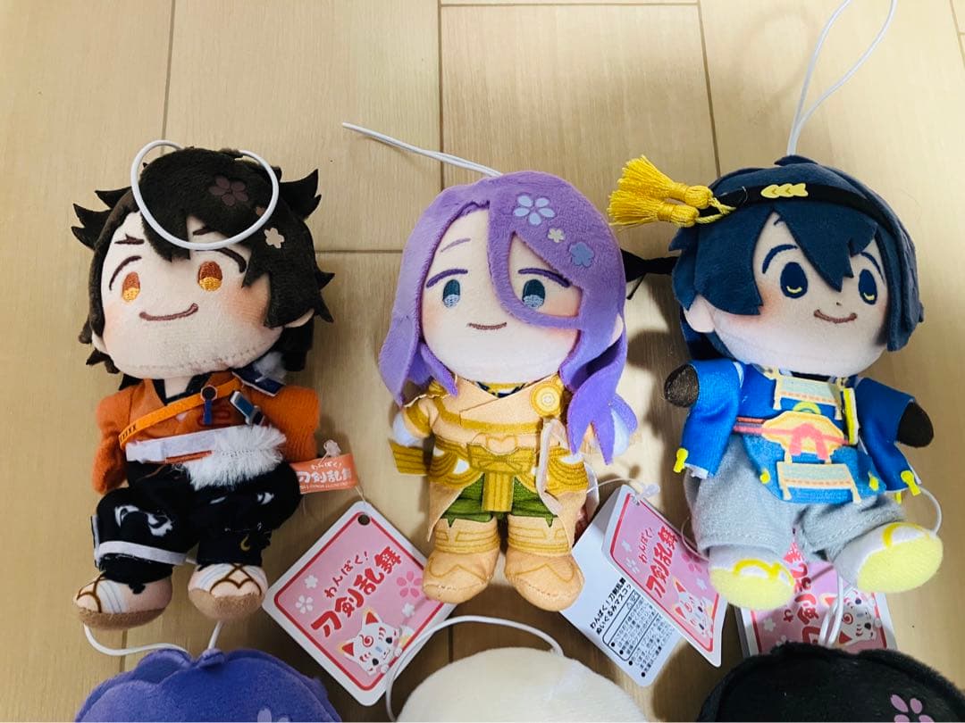 わんぱく 刀剣乱舞 ぬいぐるみ マスコット　6種セット