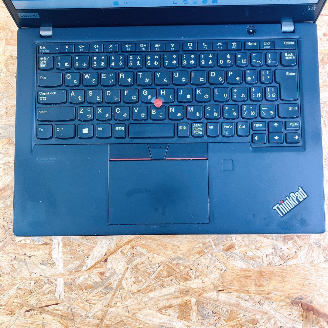薄型軽量 ThinkPad X13 Gen1 13型 10世代 Win11