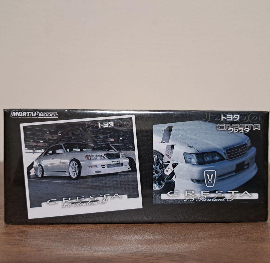 MORTAL 1/64 トヨタ クレスタ カスタム ドリ仕様 ホワイト - メルカリ