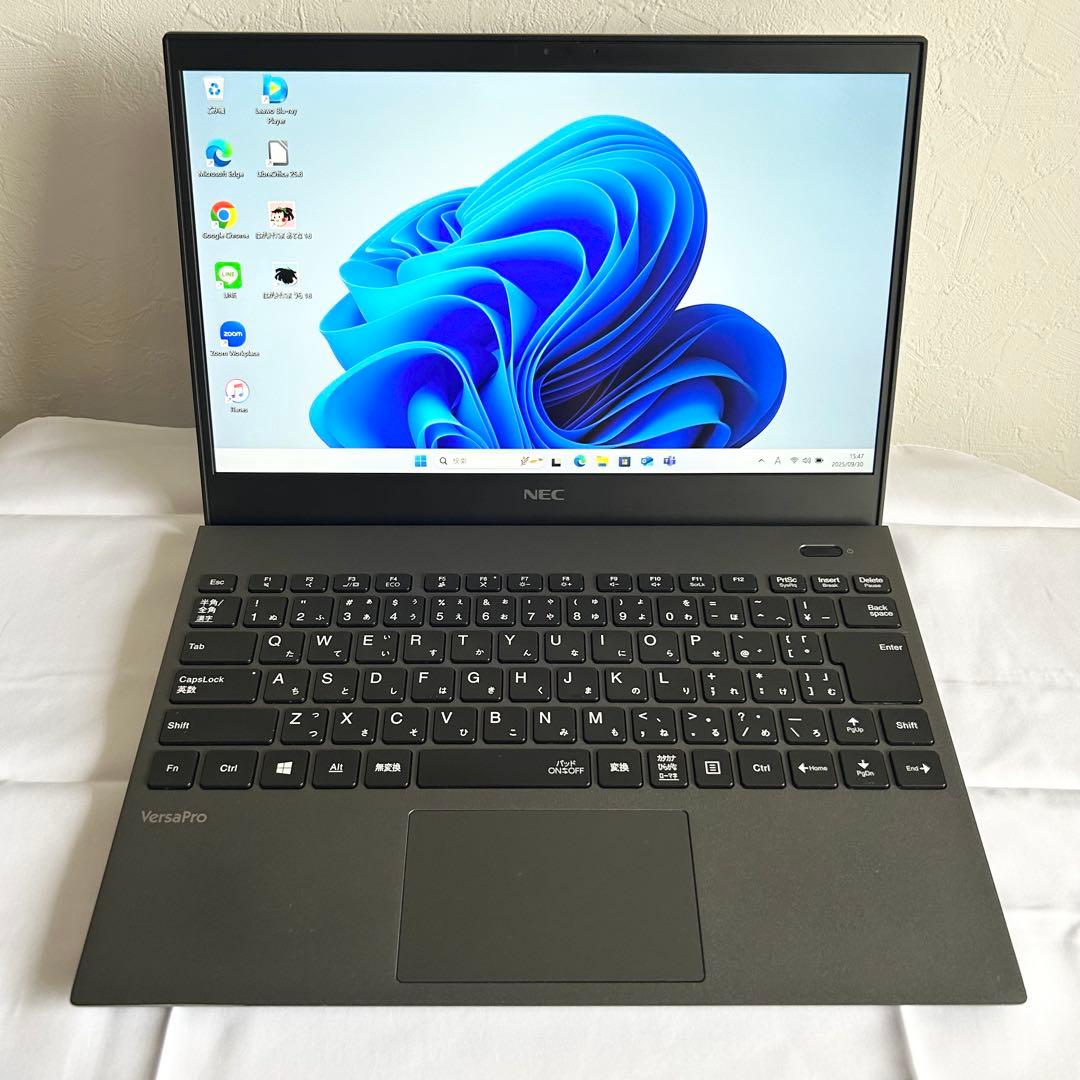 NEC ノートパソコン PC SSD256 10世代 Windows11 A34