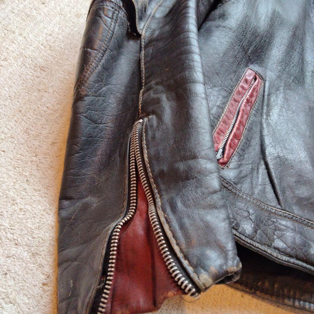 T*t様 20年前古着購入 HONDA シングルライダースジャケット ブラック