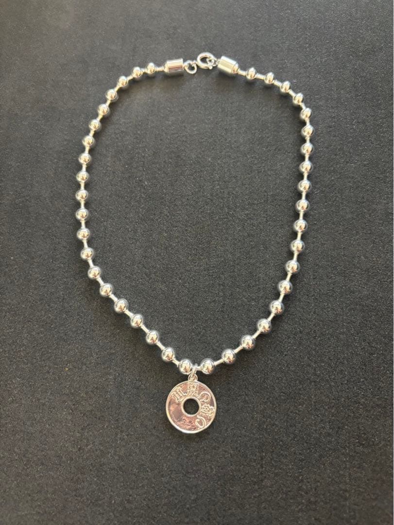 リアルくん着用provemewrong ボールチェーンネックレス - メルカリ