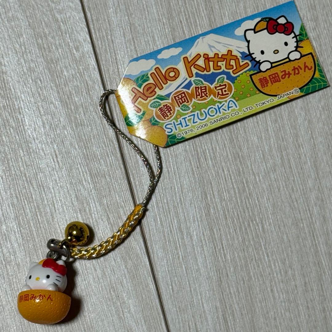 ご当地キティ 静岡みかん ストラップ 未使用 - メルカリ